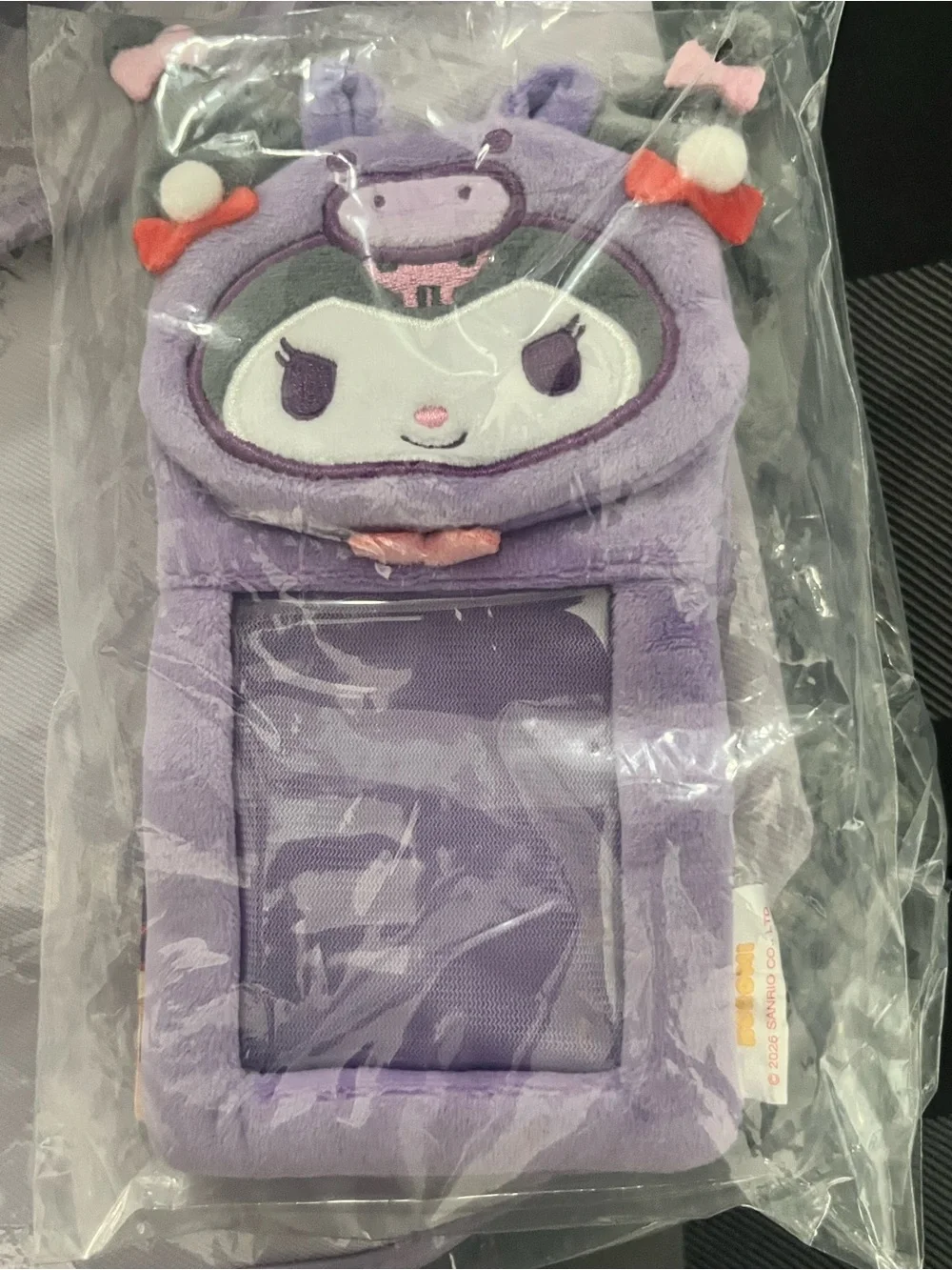 Sanrio Year of the Horse Purple Kuromi Backpack and Cardholder